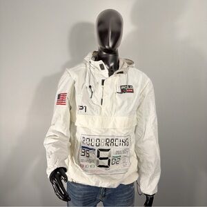 Polo Ralph Lauren P Racing HI Tech Windbreaker Jacket/Size Large